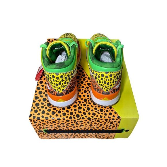 DWADE LI-NING WAY OF WADE WOW3 ABAJ013-29 Yellow Orange Green White SIZE 10.5 - Picture 3 of 11